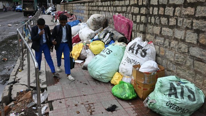 The Hindu impact: Garbage spot cleared near government school in J.C. Nagar