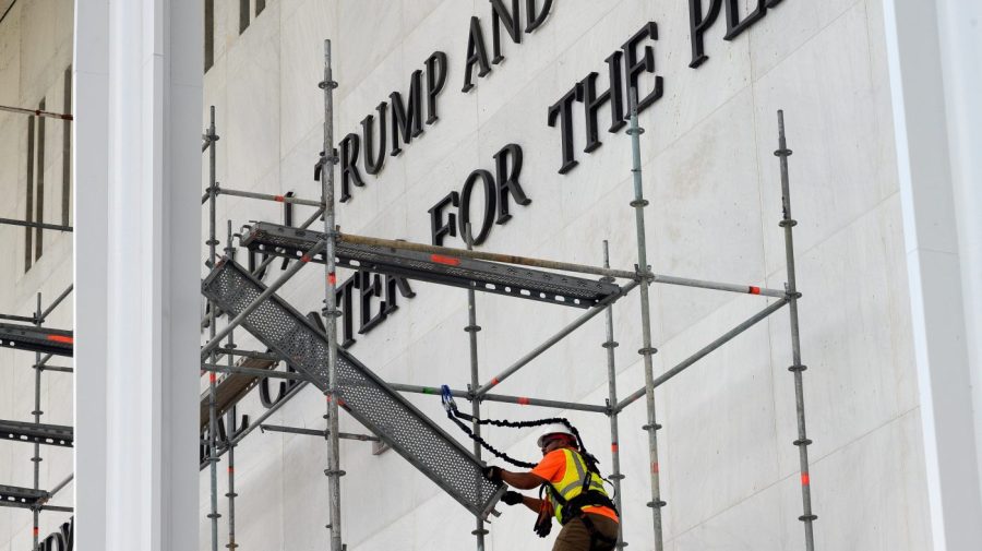 Kennedy Center delays restoring Trump’s name to front amid legal battle