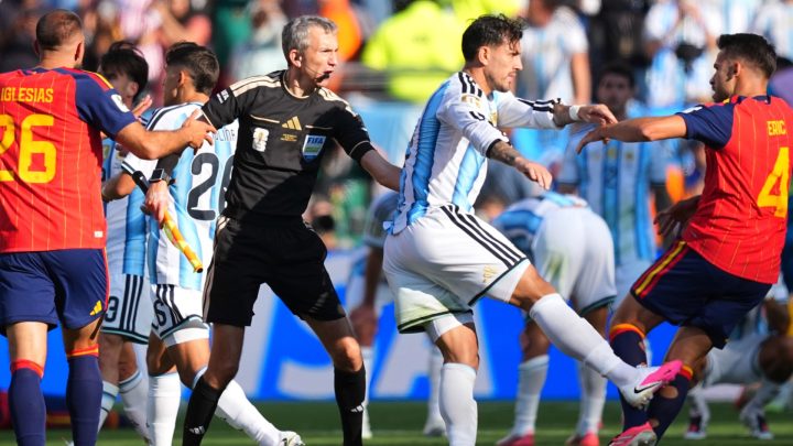 Argentina’s Paredes gets 10-game ban for World Cup final scuffle with Spain