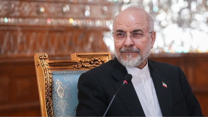Visiting Iraq, Iran’s parliament speaker hails ‘new order’ in the region