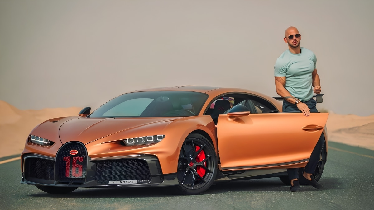 Luxury Cars in Andrew Tate’s Social Media Videos Are Rented
