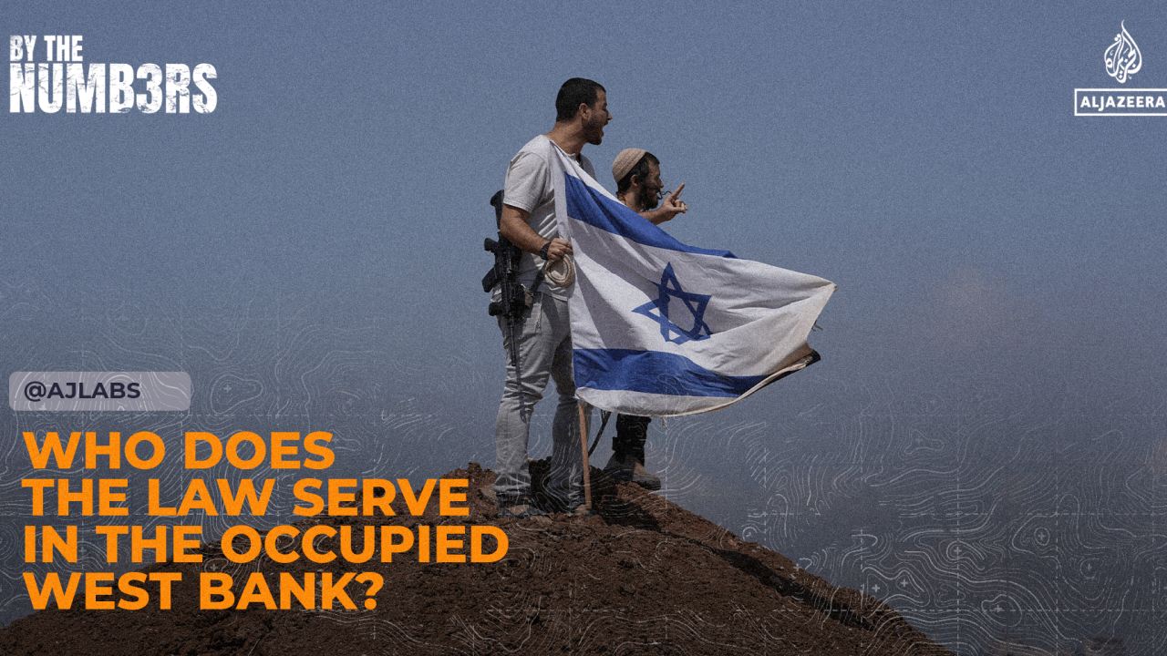 Who does the law serve in the occupied West Bank?