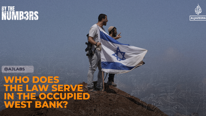 Who does the law serve in the occupied West Bank?