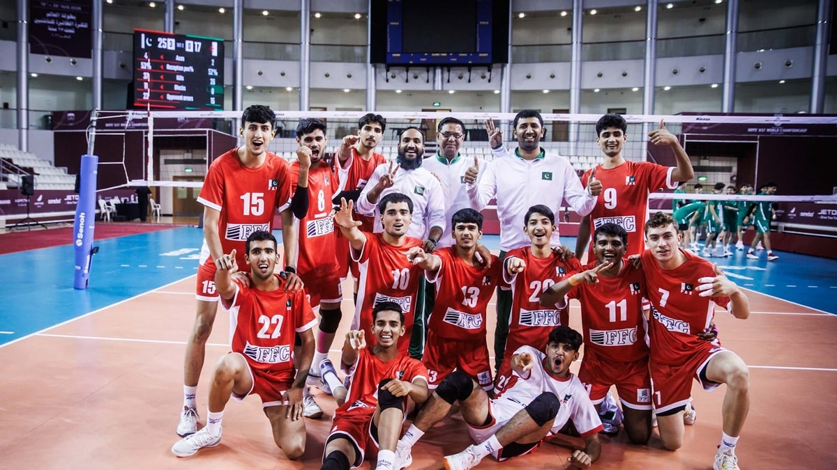 Pakistan Qualifies for U17 Volleyball World Championship Knockouts