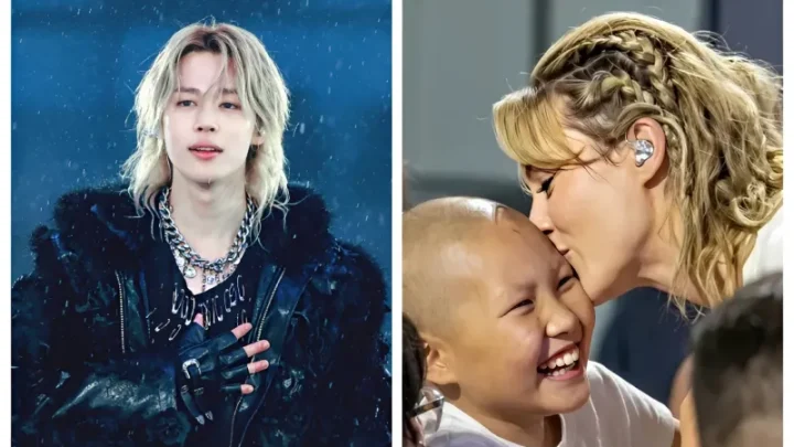 BTS member ‘Jimin’ breaks the internet with sweet kiss for young cancer patient