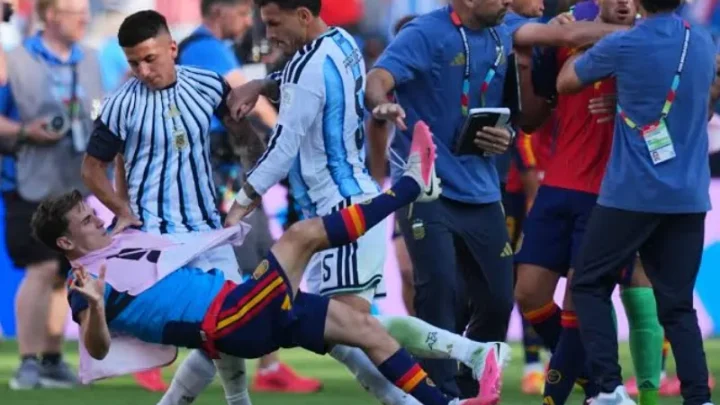 FIFA bans Argentina players after post-World Cup final clash