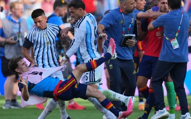 FIFA bans Argentina players after post-World Cup final clash