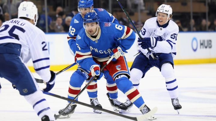 Rangers Re-Sign 6-Foot-4 Young Defenseman