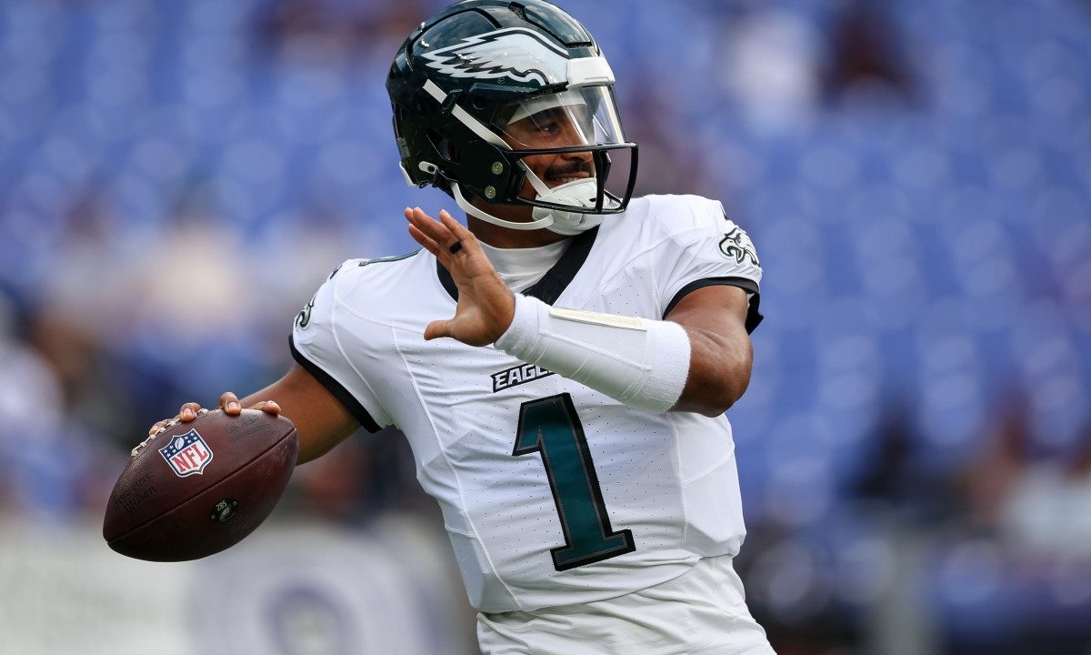 Jalen Hurts Has Blunt Response to Question About Drake Maye