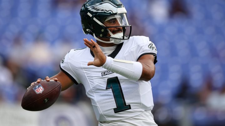 Jalen Hurts Has Blunt Response to Question About Drake Maye