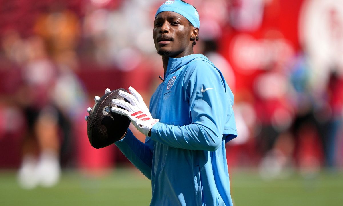 Titans QB Cam Ward Can't Stop Raving About Rookie WR Carnell Tate