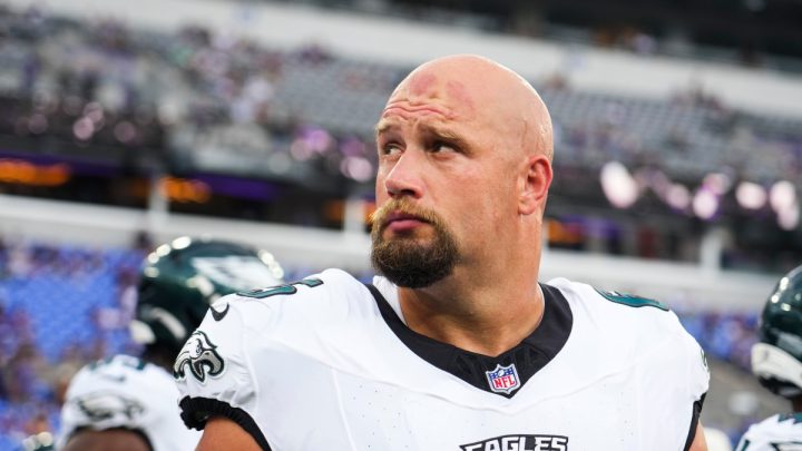 Eagles' Lane Johnson Makes Bold Saquon Barkley Statement