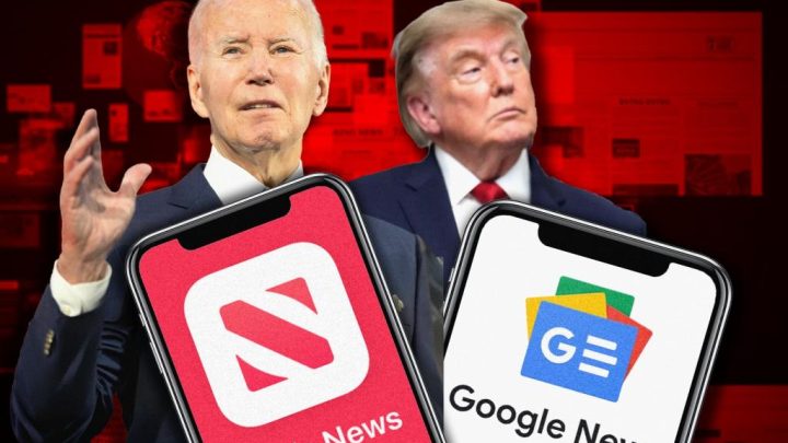 Apple News, Google promote outlets that endorse Dem presidential candidates — while shutting out Republicans: study