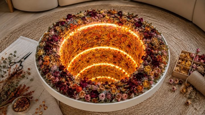 How to Make a DIY Infinity Coffee Table at Home