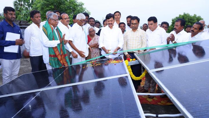 Cheruvumadharam will be developed as model solar village: Revenue Minister Ponguleti Srinivas Reddy