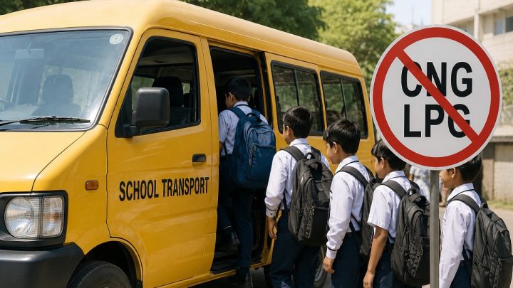 Karachi Bans CNG, LPG Use in Student Transport Vehicles