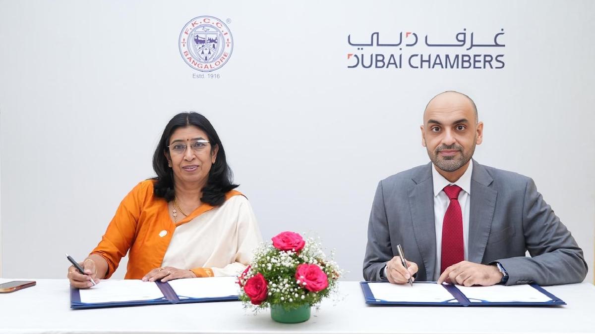 Dubai Chambers Signs Two MoUs in Bengaluru to Advance Agentic AI Collaboration and Strengthen Trade and Investment Ties With India