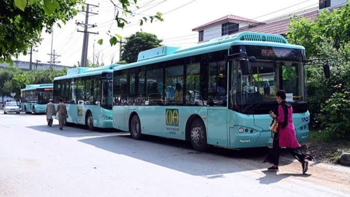 Location of Important Electric Bus Stop in Islamabad Changed