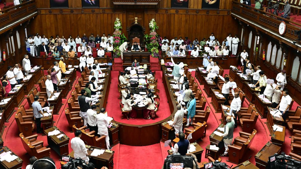 Karnataka: Legislature stalemate enters second day over Opposition’s demand for Minister Nagendra’s ouster