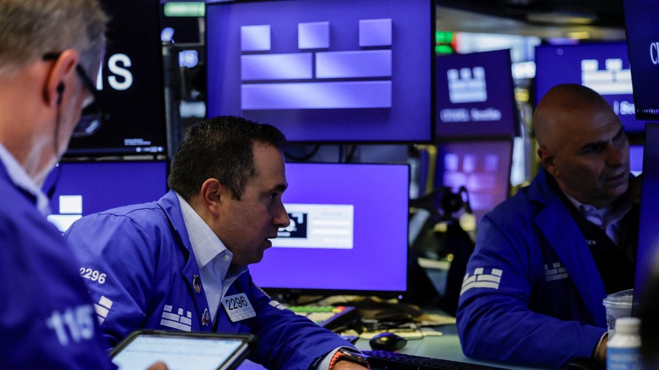 US stocks surge as bond market volatility eases, crypto stocks rally