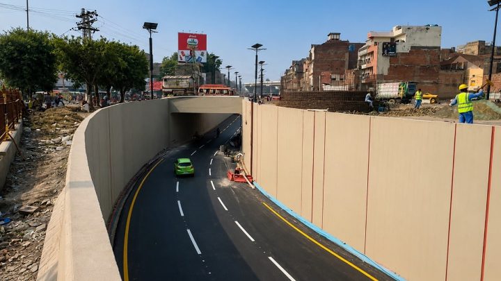 Lahore’s New Underpass Opened to Traffic