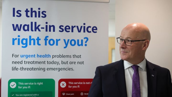 John Swinney warned rapid expansion of GP walk-in clinics risks worsening health inequalities and NHS staffing
