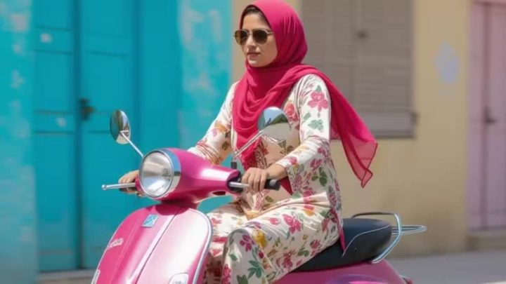Pink Electric Scooty Scheme Announced for Another District