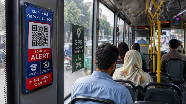 Lahore Installs Over 40,000 QR Panic Buttons in Public Transport
