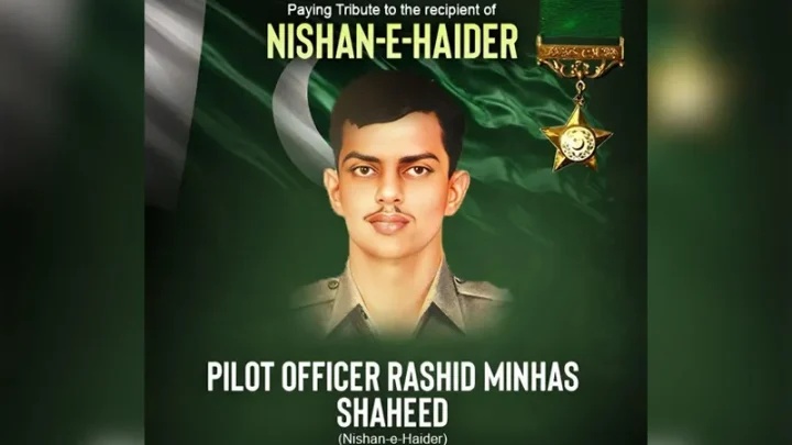 Pakistan Armed Forces pay tribute to Rashid Minhas on 55th martyrdom anniversary