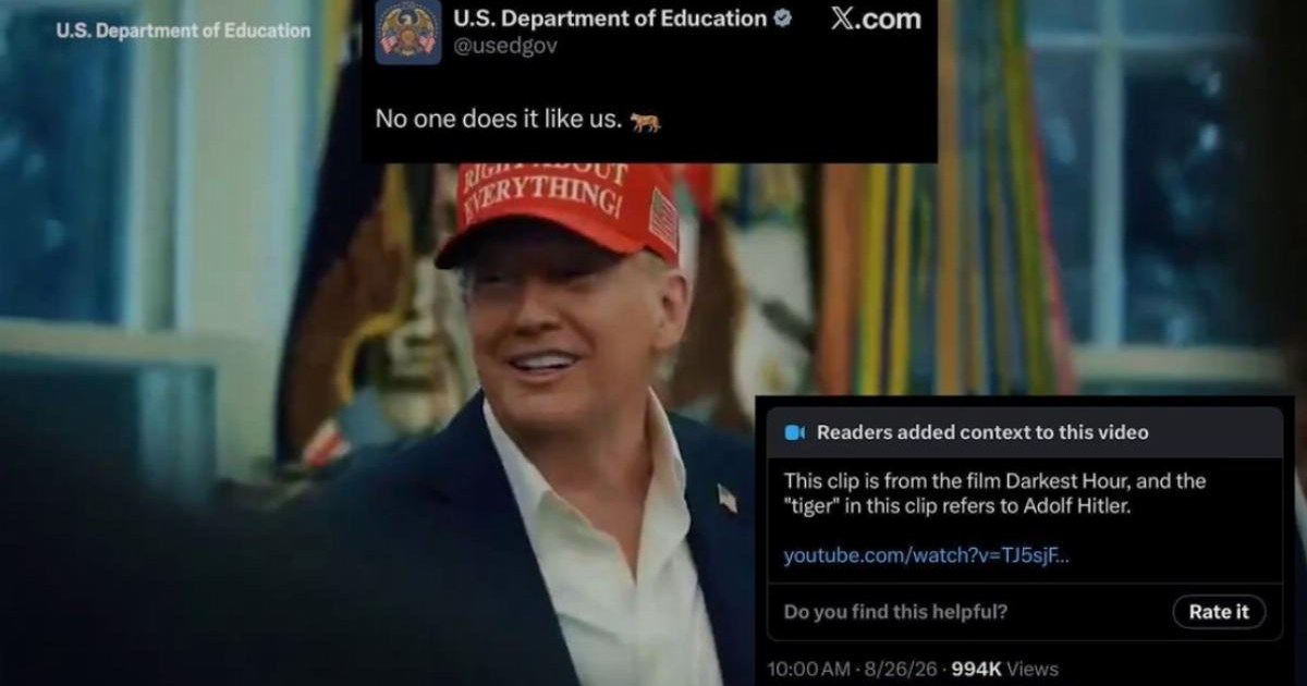 Trump staff swiftly deleted social media post that ‘compared him to Hitler’