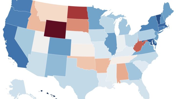 Map Shows Donald Trump's Approval Rating in Every State After 19 Months