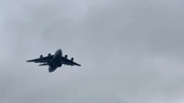 US military transport plane arrives in Moscow in rare occurrence