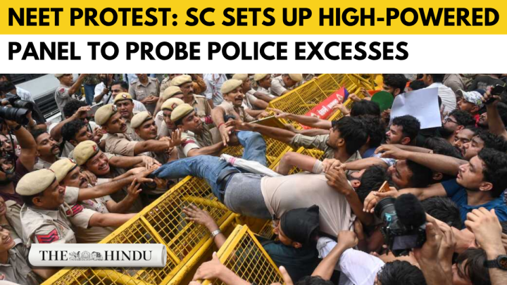 NEET protest: Supreme Court to set up panel to probe alleged police excesses