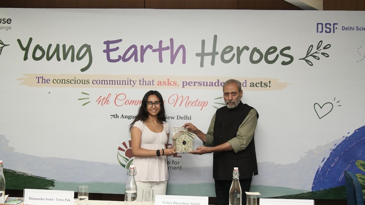 Young Earth Heroes Captain Siyona Munjal Leads Young Voices in Rethinking Consumption and Sustainability