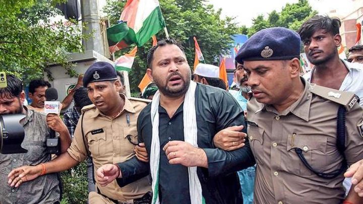 Won't let Bihar become 'police State': Tejashwi Yadav