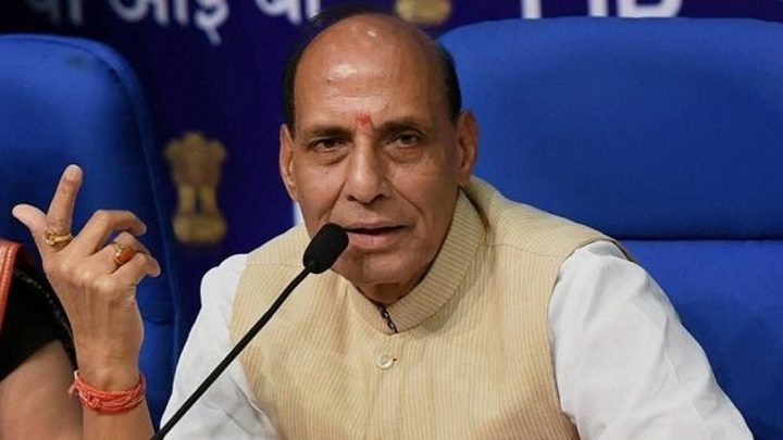 Rajnath Singh calls Congress stand on Vande Mataram 'unconstitutional'