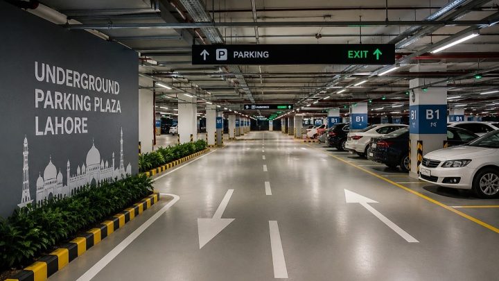 Lahore’s 2 Underground Parking Plazas Near Completion