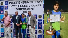 Young Cricketer Arham Mehfooz Shines with Outstanding All-Round Performance, Named Man of the Match