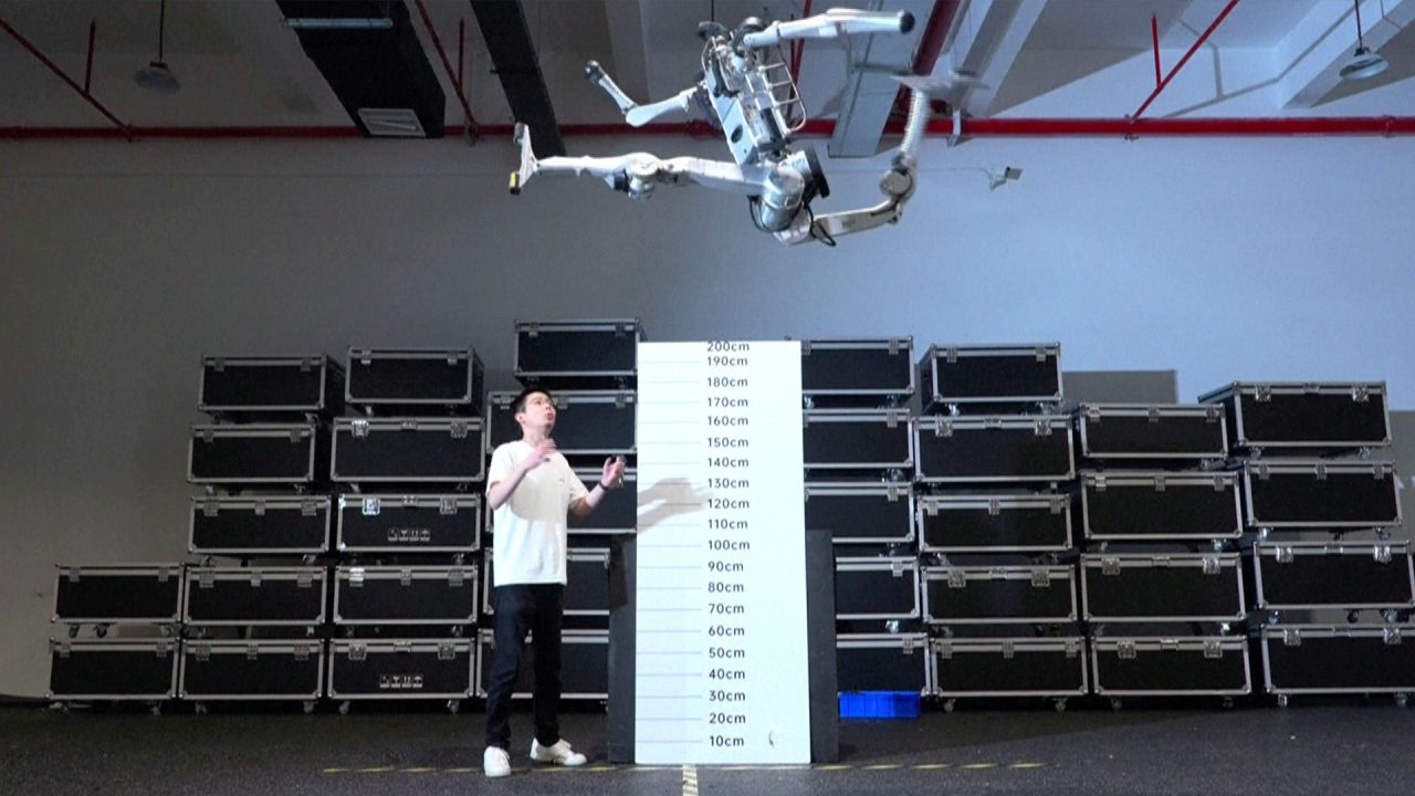Chinese company unveils new ‘Superman’ humanoid robot