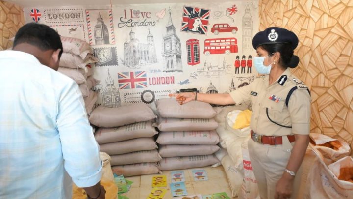 Chilli powder with saw dust among adulterated and expired spices seized from two units in Hyderabad