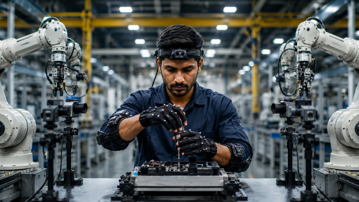 Pakistani Factory Workers Earning Double Wages to Train Their Robot Replacements