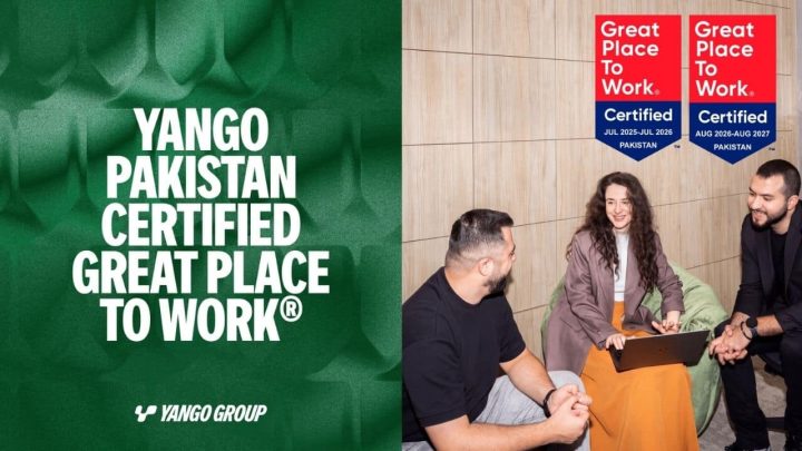 Yango Pakistan Receives Great Place to Work® Certification for 2026