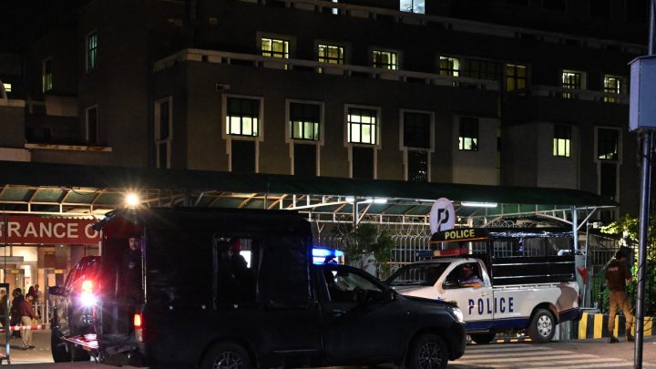 Pakistan’s ex-PM Imran Khan reportedly moved to hospital from jail