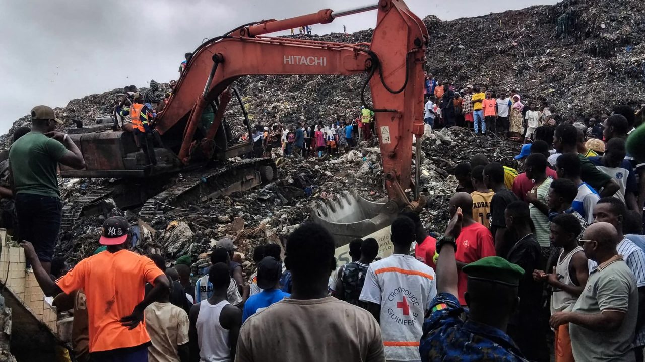 Landfill collapse in Guinea kills at least 22 people