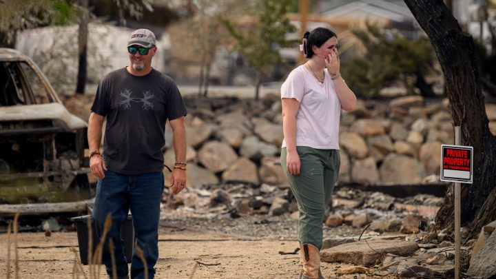 Nevada wildfire contained to 27 percent as thousands still displaced