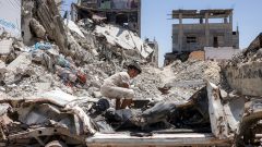 Seven killed in Gaza as Israeli strike ‘destroys’ aid supply warehouse