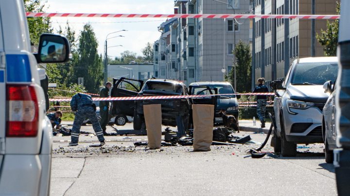 Russian military serviceman killed in St Petersburg car blast