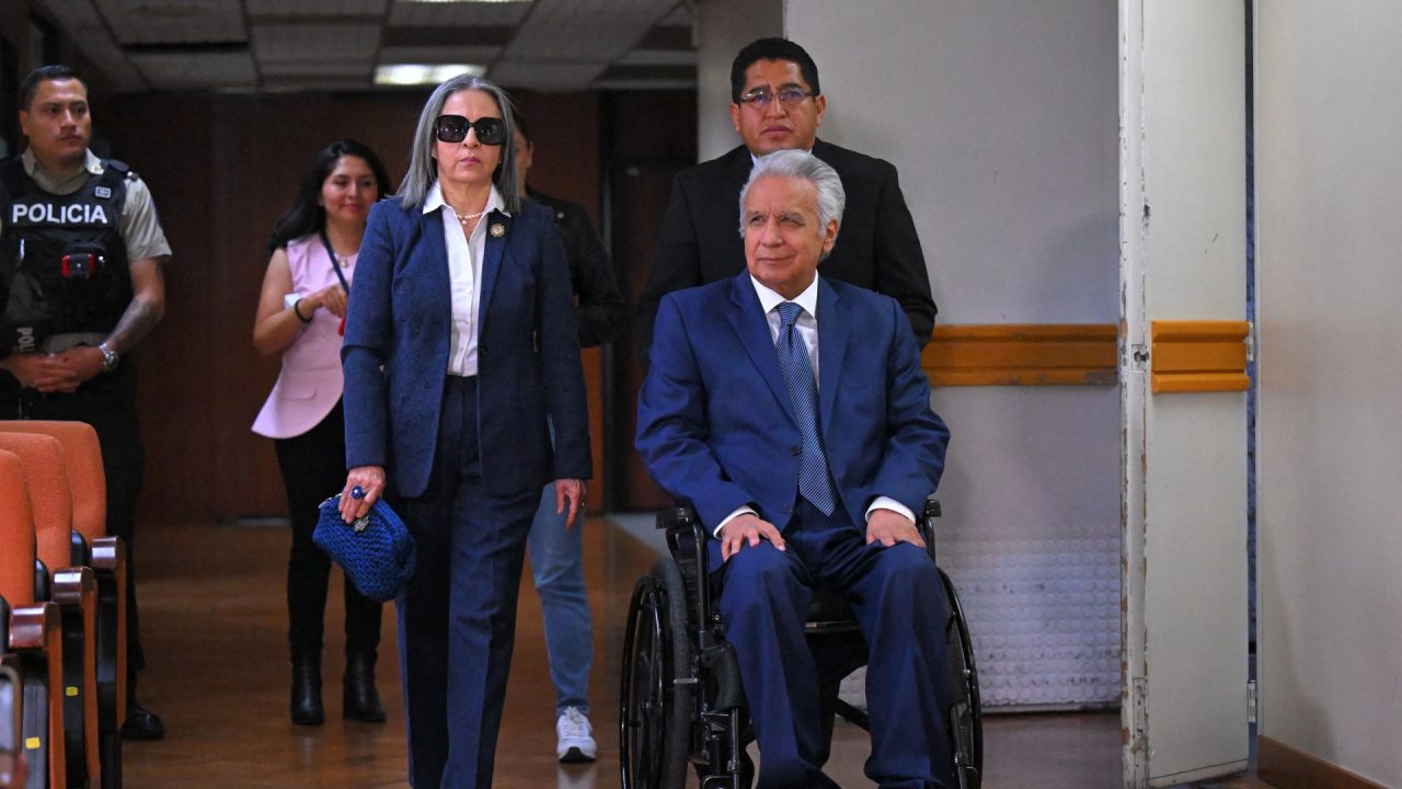Ecuador sentences ex-president Moreno to five years in jail in bribery case