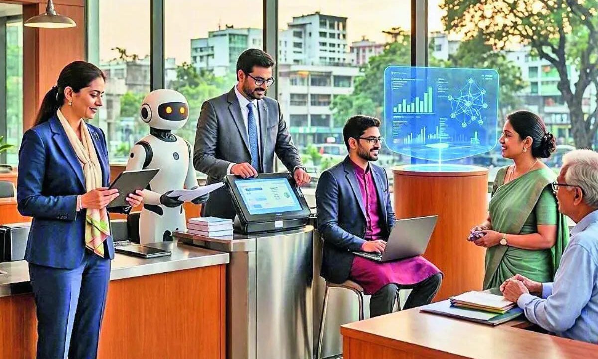 Technology may reshape jobs, not replace bankers