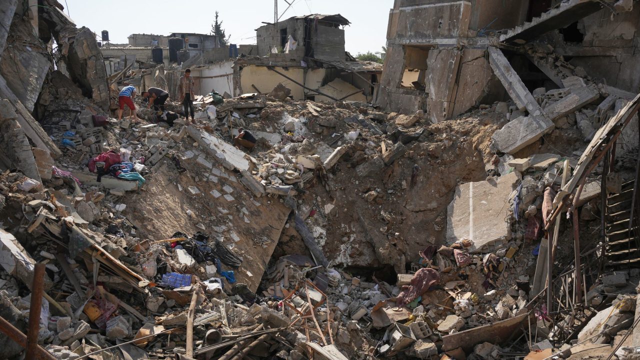 Israeli air strike near Gaza refugee camp kills one person and injures two